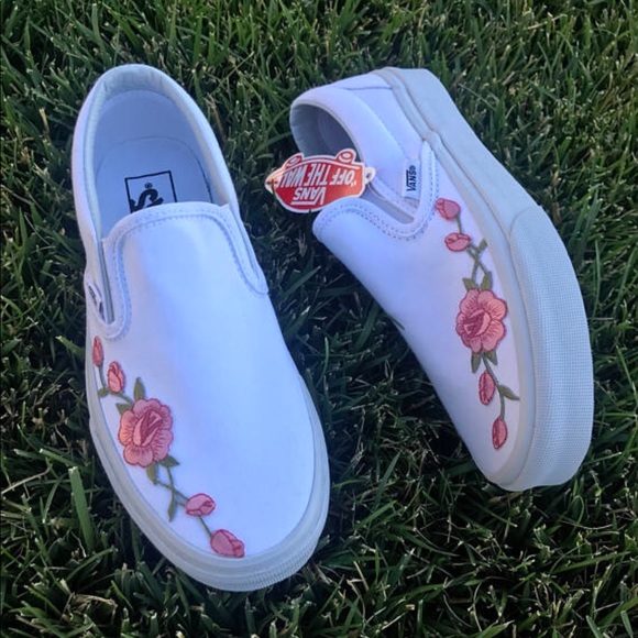 Vans Shoes - Embroidery Slip-On vans